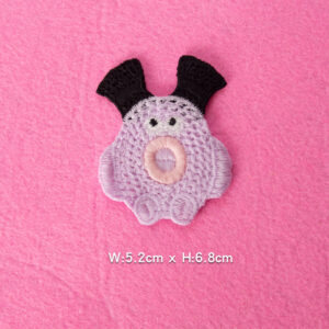 Light purple braided doll n112