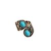 Wholesale Vintage Flower Carved Open Ring, Silver Alloy, Unisex Fashion Accessory for Resale
