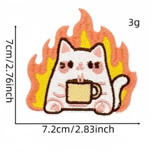 Flame cloth patch 11#