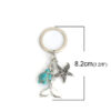 Wholesale Alloy Sea Life Keychain Pendant Charm Gift for Teacher's Day