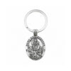 Wholesale Retro Saint Michael and Saint Christopher Metal Keychain Pendant Fashion Accessory Gift