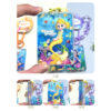 oly-64b01daea0dcb91b0a9828c542ad2835 Wholesale Acrylic Oil-Infused Mermaid Card Keychain Bag Charm Car Key Accessory Gift