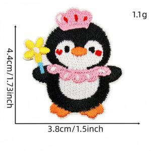 Cartoon little penguin cloth sticker 2 #