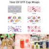 oly-64dbadbf72337a92206f7221fdb56197 Wholesale 5pcs Watercolor Designer Handbag Bear Logo Cherry Bow Floral Mix 16oz Cup UV DTF Wraps OLY Exclusive