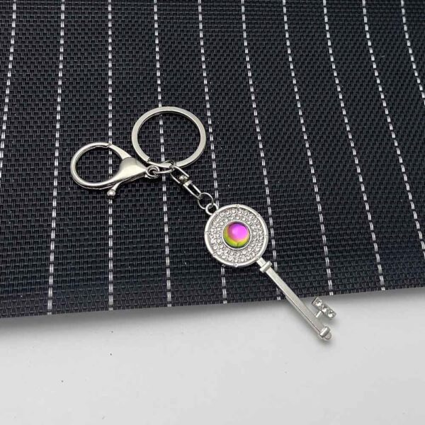 oly-64ed18e452b30d897b5bbd600d807f47 Wholesale Metal Diamond encrusted Keychain Ins Style Trendy Design for Bag Car Key Fashion Accessory