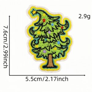 Green christmas cloth sticker 2 #