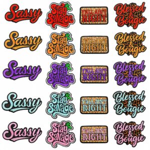 oly-6521a02383a9a6c6312ba01bd92129dc Wholesale Leopard Print English Alphabet Embroidered Patches - Set of 20 Fashion Iron-On Decorative Accessory for Clothing Bags Boutique Gift