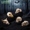 Wholesale Resin Crow Skull Ornament Decorative Accent for DIY Craft Home Decor