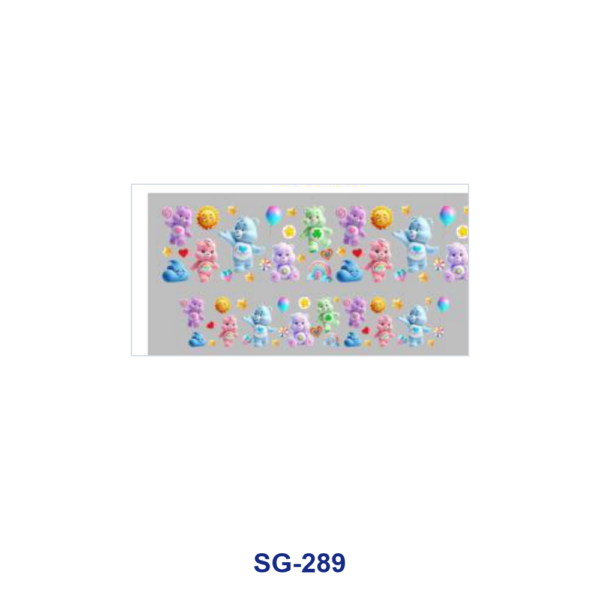 Wholesale 8pcs Cute Cartoon Balloon 3oz Tumbler Stickers Wrap OLY Exclusive