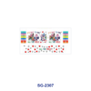 Wholesale 8pcs Mixed Butterfly Mood Cartoon Floral Quote Print 3oz Cup Stickers Wrap OLY Exclusive