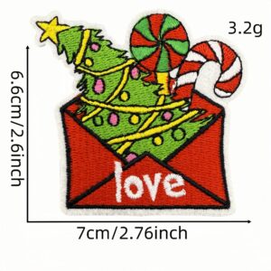 Holiday cloth stickers 17 #