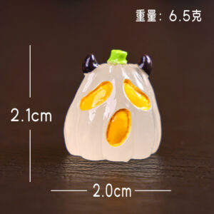White little devil pumpkin