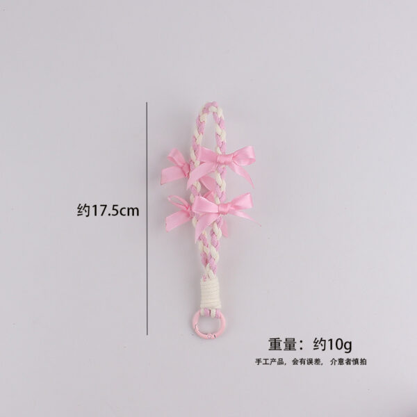 oly-6576f5feec5fe699222716580dbb46d2 Wholesale Silicone Bow Keychain Cute Candy Color Bag Charm for Women