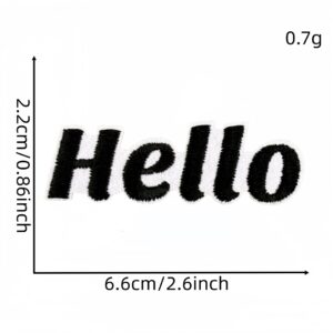 Hello hello cloth sticker 20#