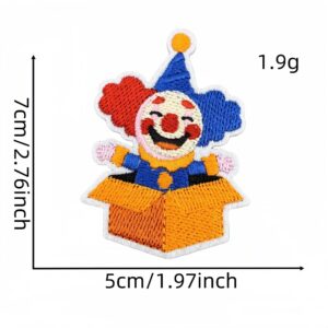 Clown cloth stickers 3#