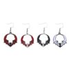 oly-659d4abbe524bacd7edc0053d55a1c46 Wholesale Exaggerated Bat Pendant Earrings Red Black Zinc Alloy Party Jewelry for Resale