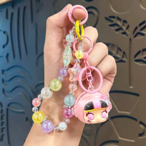 Beaded oil jelly bean astronaut-pink / Packed in a single opp bag