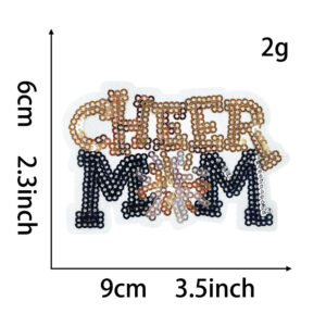 Hot melt glue*yellow*cheer mom