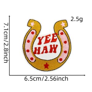 Western cowgirl cloth sticker 1#