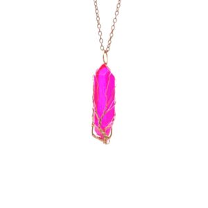 rose red ancient red copper / pure natural