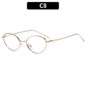 C8-Gold-framed white film
