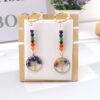 oly-65d4cce52fe54c959c55ea06b2422497 Wholesale Gold Natural Crystal Tree of Life Keychain Bag Charm Decorative Accessory