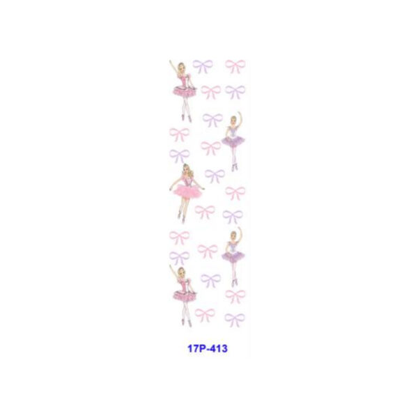 Wholesale 2/8/16pcs Elegant Dress Girl Bow Ballet Series UV DTF Pen and Bookmark Stickers