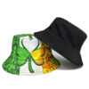 Wholesale St. Patrick's Day Double Sided Clover Bucket Hat Trendy Sun Protection Fashion Accessory