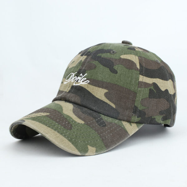 oly-6612089e3775fb7f0818c2feff78d7e9 Wholesale 3D Embroidery Camouflage Baseball Cap Adjustable Curved Brim Sun Protection Everyday Fashion Accessory