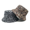 Wholesale Trendy Leopard Print Bucket Hat for Sun Protection