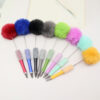 oly-662cf3d7b84975994b7df2a84800cc46 Wholesale Fluffy Beaded Pen DIY Sugar Hairball Design for Everyday Writing Fashion Accessory Gift Resale