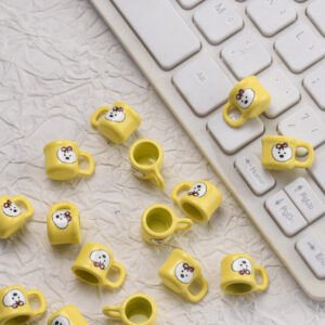 Yellow puppy cup