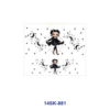 oly-665ca9fd8c9d2f50c1d2c6b34671be4b Wholesale 2/4/8pcs Retro Cartoon Character Print Mini Cup Keychain Sticker OLY Exclusive
