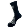 oly-666b8c8739b6f46a9df7ea695db927b7 Wholesale Skull Pattern Polyester Cotton Socks Unisex Casual Socks for Party