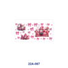 oly-6674a8f4adb2cc4bd9af014d4f93abf3 Wholesale 5pcs Valentine Garden Sprite Cute Pig Red Pink Rose Heart Bow Mixed Floral Print 16oz Cup UV DTF Wraps