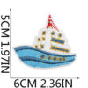Wholesale Nautical Embroidered Patch Ocean Travel Clothing Fashion Accessory Gift