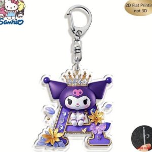 Wholesale Acrylic Cartoon Letter Keychain Bag Charm Gift