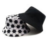 oly-6699b7dd5062f7d5d46b1c82b67391c6 Wholesale Football Pattern Bucket Hat Chic Casual Sun Protection Cap for Men Women