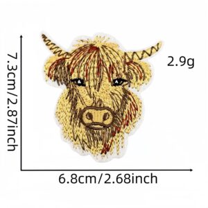 Farm pastoral style cloth stickers 13#