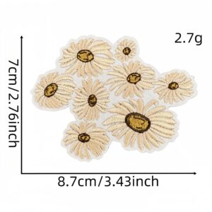 Plant and flower cloth stickers 11#