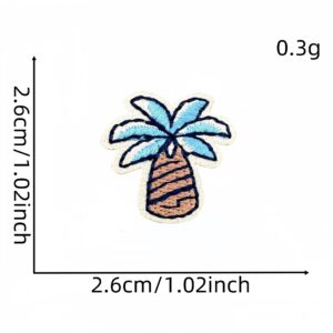 Ocean series cloth stickers 10#