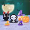 Wholesale Halloween Resin Decorations Cute Pumpkin Ghost Vampire Figurines for Cake Car Home Decor Gift