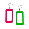 oly-66e5befaeb8bd1c984f126bd46427f47 Wholesale Acrylic Geometric Earrings Retro Style Mixed Colors Handmade Party Jewelry Gift Resale