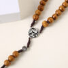 oly-66e984db09e77b491889557c1ff30db0 Wholesale Forgiveness Cross Pendant Necklace Wooden Fashion Accessory Gift for Religious Decoration