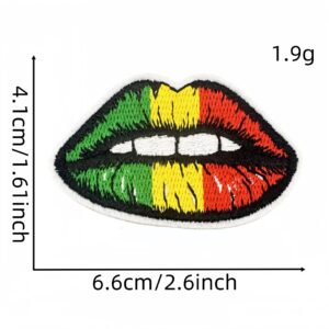 Colorful independence day cloth sticker 4#