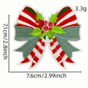 Bow cloth sticker 3#