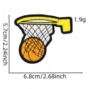 Sports basketball cloth sticker 5 #