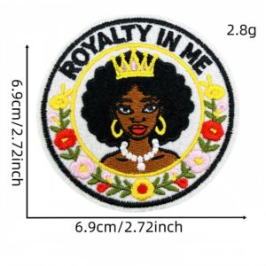 Black girl applique #4