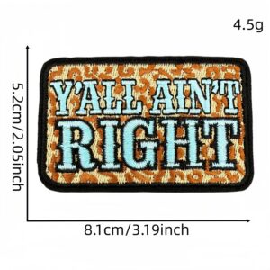 English slogan cloth sticker 15 #