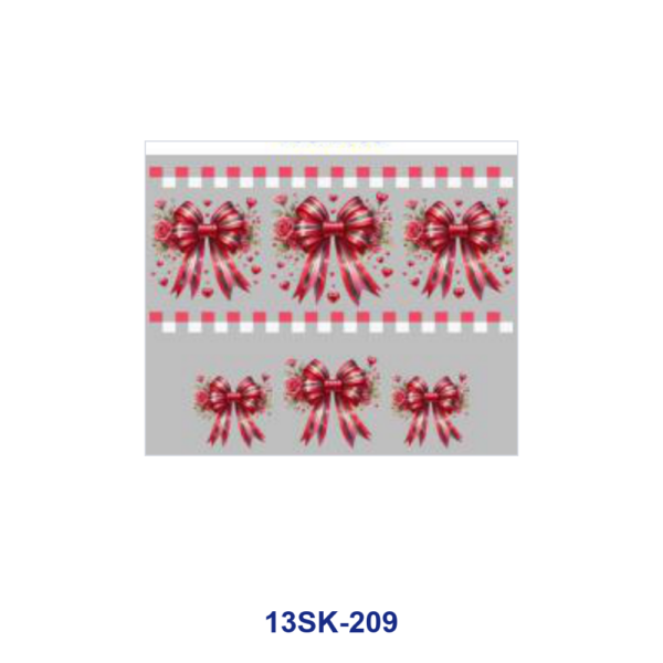 oly-674b0f1431044a13772b3fa64318cae3 Wholesale 8pcs Romantic Bow Design Mini Cup Keychain Sticker